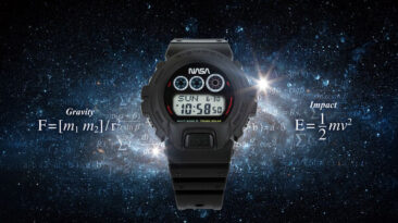 G-Shock Launches Its Fifth Nasa-Inspired Timepiece