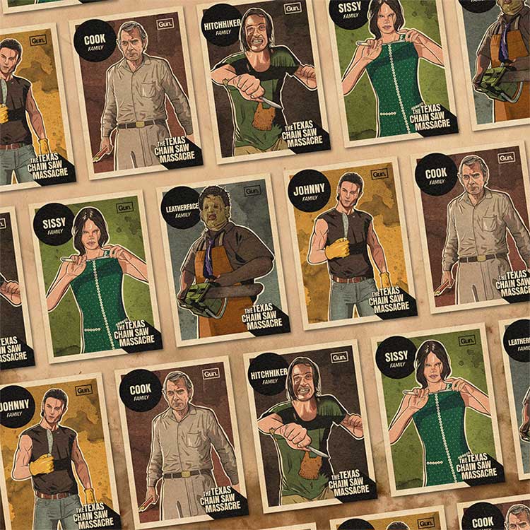 The Texas Chain Saw Massacre Trading Cards