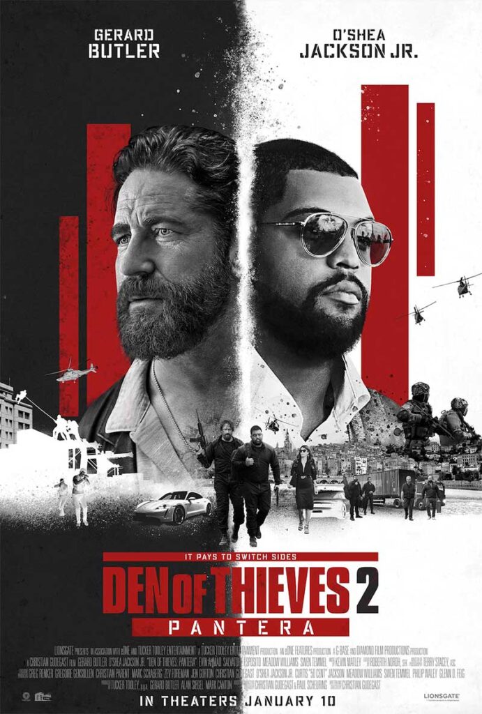 Den of Thieves 2: Pantera—New Trailer and Poster Drop Ahead of January 10 Release