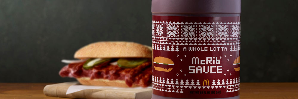 McDonald's Brings the McRib Back in Style With Limited-Time Sauce Drop