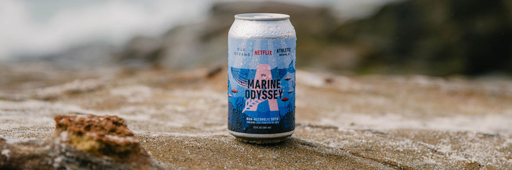 Athletic Brewing and Netflix Dive Deeper with Limited-Edition Marine Odyssey IPA