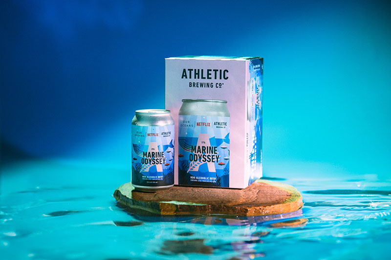 Athletic Brewing and Netflix Dive Deeper with Limited-Edition Marine Odyssey IPA