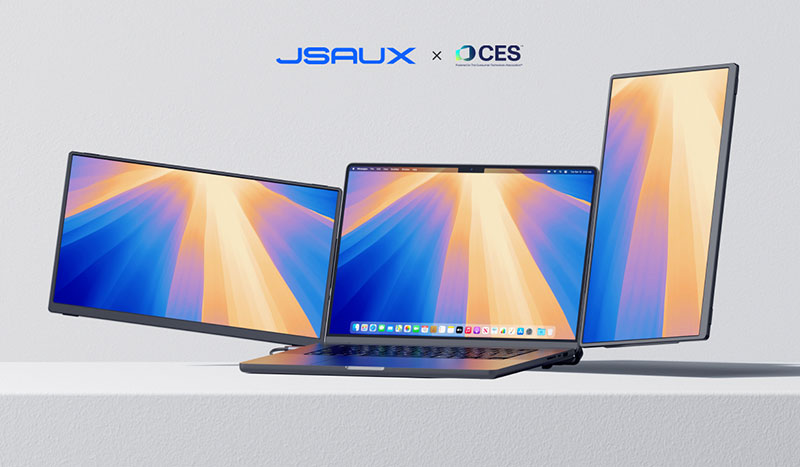 JSAUX Unveils FlipGo Horizon Dual Monitor: The Ultimate Portable Productivity Tool