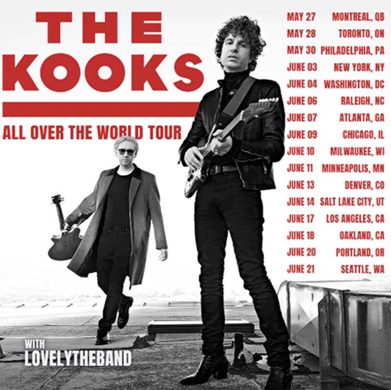 The Kooks Announce North American Tour with lovelytheband in Support of New Album