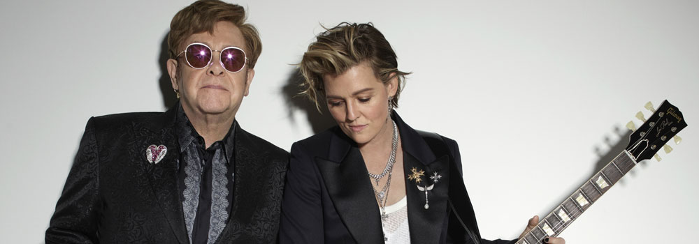 Elton John and Brandi Carlile Release New Song "Swing For The Fences"