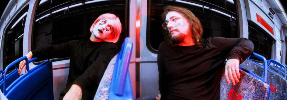 Psych pop duo Radderall & Muzzy Fossa get lost in the crowd on "Lana Lane"