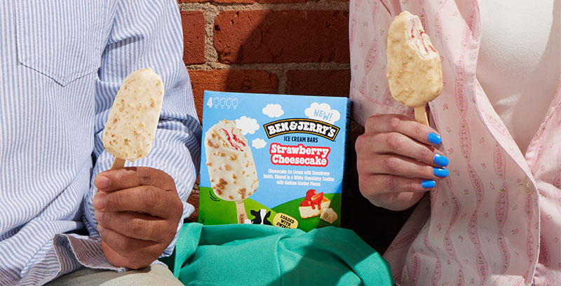 Ben & Jerry's is Droppin' NEW Ice Cream Bars - Five Flavors, One BIG Celebration