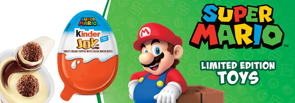 A Power-Up Partnership: Kinder Joy x Nintendo Bring Super Mario Magic to Snack Time
