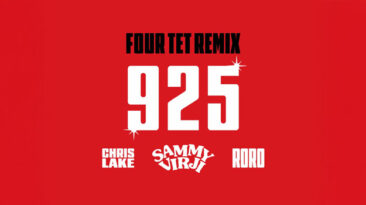 SAMMY VIRJI UNVEILS FOUR TET REMIX OF “925”
