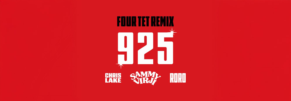 SAMMY VIRJI UNVEILS FOUR TET REMIX OF “925”