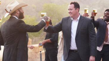 Post Malone, Peyton Manning & Shane Gillis Chase a Keg in Bud Light’s Super Bowl Spot