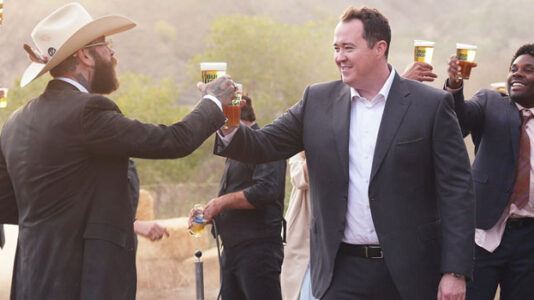 Post Malone, Peyton Manning & Shane Gillis Chase a Keg in Bud Light’s Super Bowl Spot