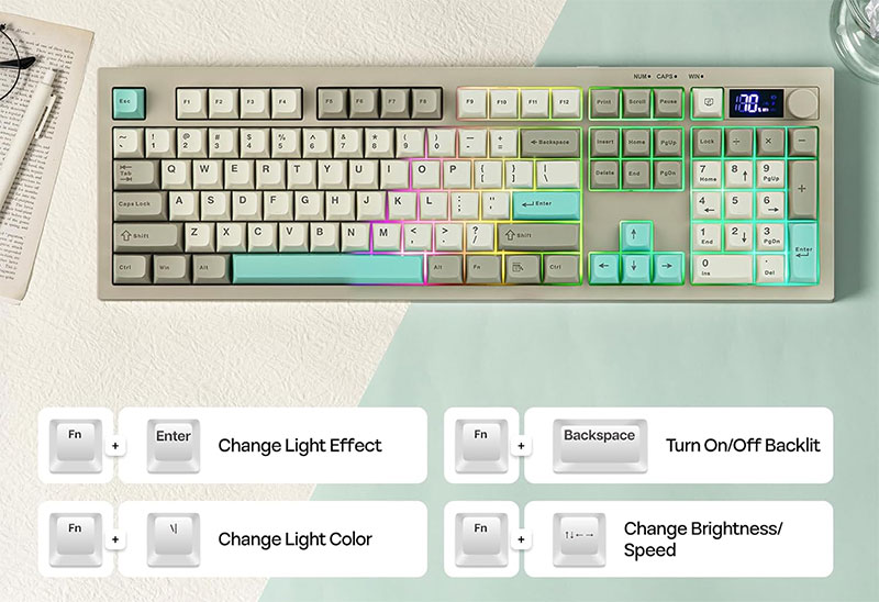 Level Up Your Setup with the AULA S102 PRO Gaming Keyboard