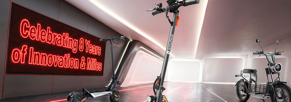 isinwheel Celebrates 8th Anniversary With Major Electric Scooter Deals for Summer Riders